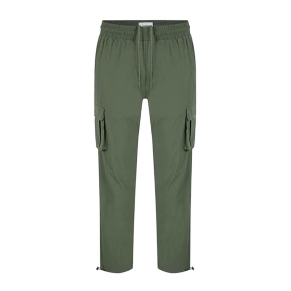 Firetrap Mens Tech Regular Combat Trousers / Khaki Green